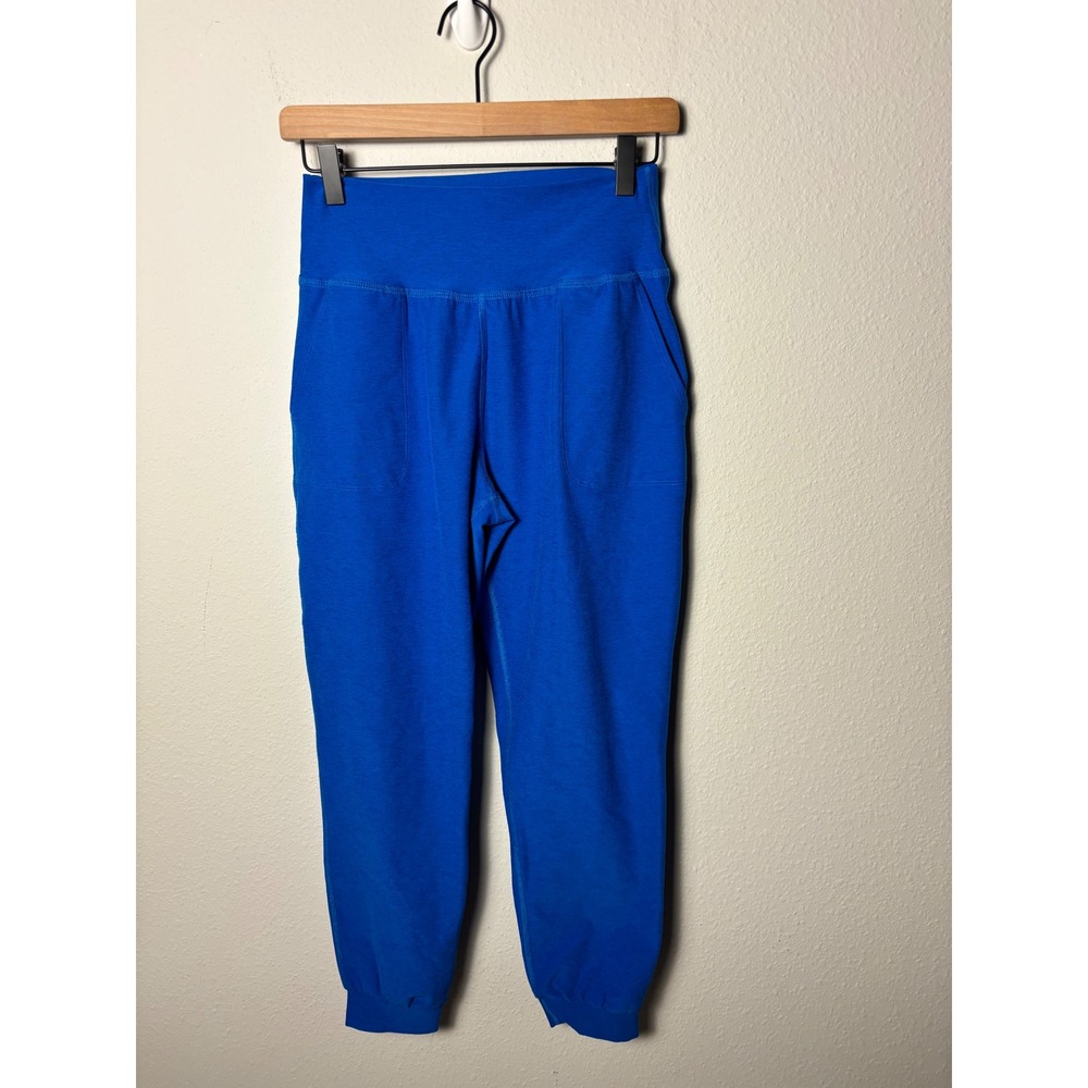 Beyond Yoga Spacedye Slim Fit Midi Joggers Blue Size S Inseam 25